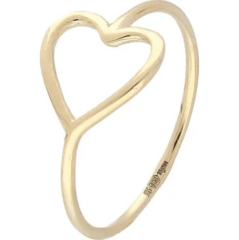 Prsten Prsten ze žlutého zlata SRDCE