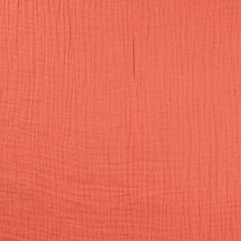 Mušelín Broskvová (E) (Kvalitní vzorovaný mušelín)