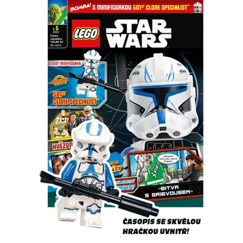 KOMIKS LEGO® Star Wars™ 05/2024 - Minifigurka 501st Clone Specialist™