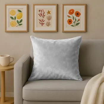 Povlak na polštář SAMANTA z jednobarevného měkkého sametu s leskem