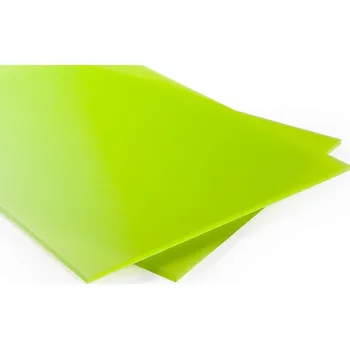 Plexisklo Polyvantis Plexisklo zelené satinované 4mm 0,5 x 1,5 m