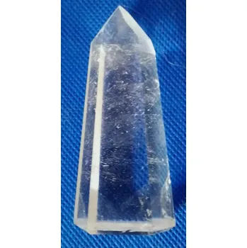 Křišťálový krystal, 70 g, úplně čistý, 7,5 cm