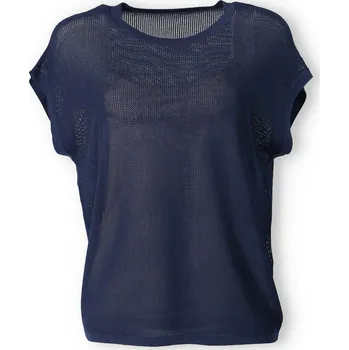 Dámský svetr Vesta úplet bez rukávu SEVENDAY 6194 barva: modrá tmavá