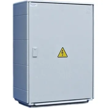 Rozvaděč Elektroměrová rozvodnice ER212/NVP7P/63-QM+FV pro fotovoltaiku s vypínačem dvoutarifní třífázový do zdi pro ČEZ, EGD (E.ON) plast DCK