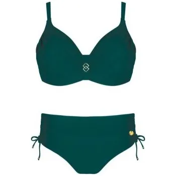 Dámské plavky Dvoudílné plavky Self Alcudia 3 Tmavě zelená 50E