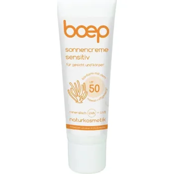 Přípravek na opalování boep Opalovací krém Sensitive SPF 50 Objem:: 50 ml