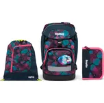 Školní batoh Ergobag v setu prime_Korálový + Dárek ZDARMA