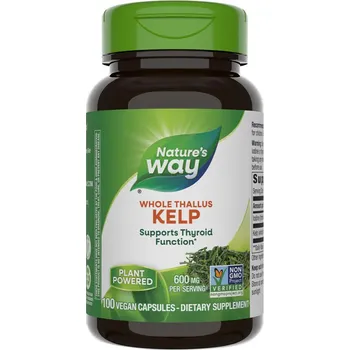 Fitness strava Nature's Way Kelp 100 kapslí