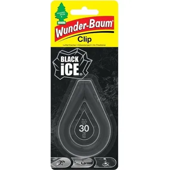 Vůně do auta Vůně do auta Wunder-Baum Clip Black ice