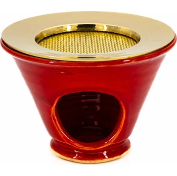 Aroma lampa Vykuřovadla Vykuřovací pícka keramická LASTURE ČERVENÁ