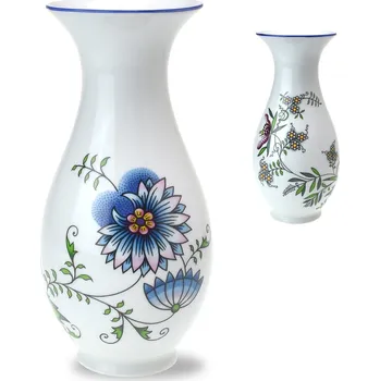 Váza Český porcelán, Dubí Váza 25,5 cm - barevný cibulák "Nature"