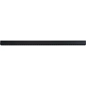 Stropní LED svítidlo SOREN černé moderní do obýváku a ložnice 120 cm