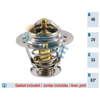 Těsnění motoru Termostat, chladivo FAE 5304783