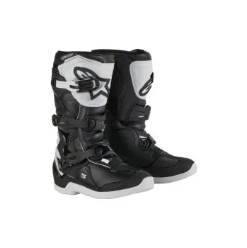 Moto obuv Dětské Mx Boty Alpinestars Tech 3S White Black, Velikost EU 40,5 / US 7