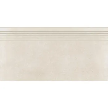 Dlažba Rebel - schodovka rektifikovaná 29,8x59,8 béžová, tl. 9 mm DCPSR743