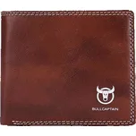 Bullcaptain elegantní kožená peněženka Marcien Hnědá BULLCAPTAIN 97k-cube
