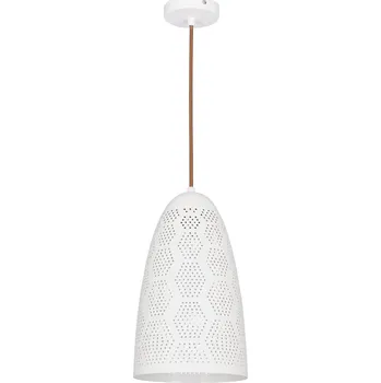 Stropní svítidlo Bene bílé kovové s regulací pro obývací pokoj, kuchyň nebo jídelnu