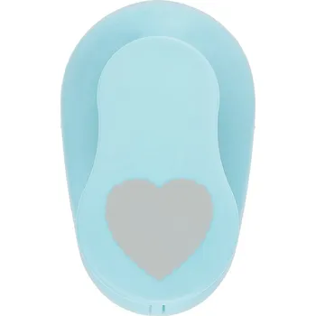 Dětské razítko dp Craft Raznice na papír a pěnovku vroubkované srdce 2,5×2cm