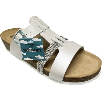 Dámská zdravotní obuv Dámské pantofle BIOLife Greta 2682.5/872, white 41