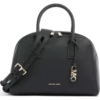 Černá kožená kabelka Michael Kors Ashton