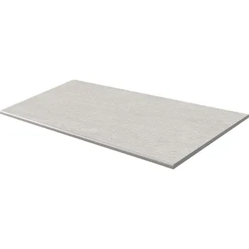 Dlažba Quarzit Outdoor - schodovka rektifikovaná 59,8x119,8, 2 cm šedá reliéfní DCHV6737