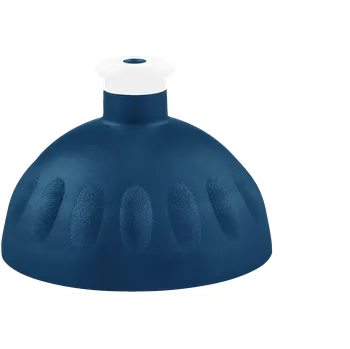 Víčko modré 2767/zátka bílá