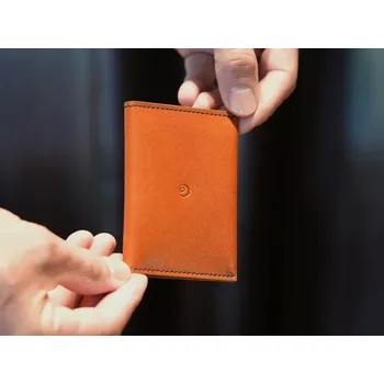 Peněženka Kožená ID peněženka hnědá