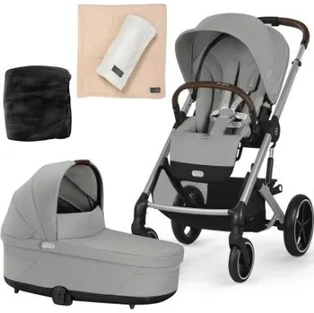 Kočárek Cybex Balios S Lux Set od narození - Stone Grey