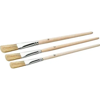 Malířský štětec Štětec emailový zaoblený 3ks – 10, 12, 14 mm