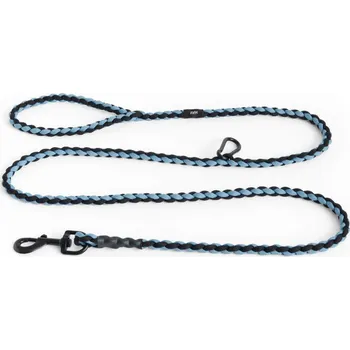 Vodítko pro psa HAY Nastavitelné vodítko Dogs Leash Braided, blue/black