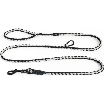 Vodítko pro psa HAY Nastavitelné vodítko Dogs Leash Braided, black/white