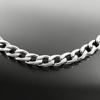 Řetízek Pánský ocelový řetízek pancer 1,3 cm č. 1289 - 50 cm