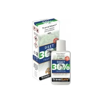 Repelent Van Bergen Sports int.b.v. Repelent TravelSafe TravelDeet 30% gel, vhodný do tropických oblastí
