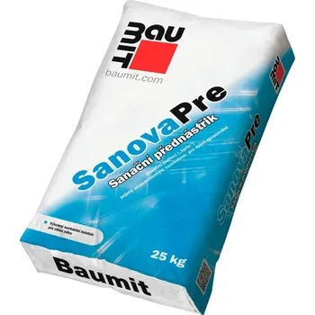 Omítka Přednástřik Baumit SanovaPre – 25 kg