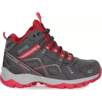 Dětská treková obuv dětská treková obuv REGATTA - Vendeavour Boot Jnr (REGATTA - Vendeavour Boot Jnr - šedo/růžová)