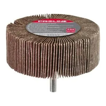 Brusný kotouč Kotouč lamelový brusný, 40 x 20 mm, Ø 6 mm, P100, na stopce, PROLINE