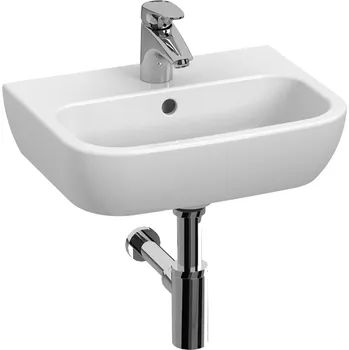 Umyvadlo Umývátko Deep by Jika 45,5 cm H8103650001041 Varianta: Bílá /s 1 otvorem pro baterii uprostřed - H8103650001041