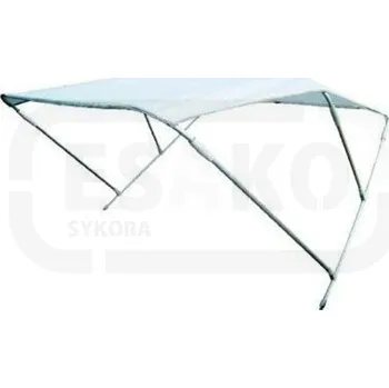 Stříška nad vchodové dveře Boat007 Bimini - stříška na loď 140-160 cm tříramenná
