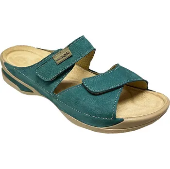 Dámská zdravotní obuv Dámské pantofle Medistyle Zuzana 2Z-E17/TL, zelené 42