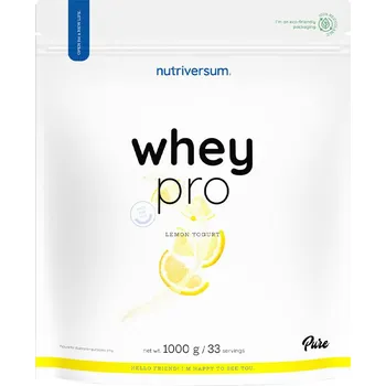 Protein Nutriversum Whey Protein Pro, 1000 g Příchuť: Citronový jogurt