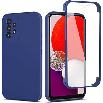 Pouzdro na mobilní telefon Beweare 360 oboustranný TPU kryt na Samsung Galaxy A13 5G / A04s - modrý