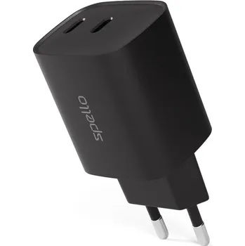 Spello ForceBoost GaN 35W nabíjecí adaptér černý Černá