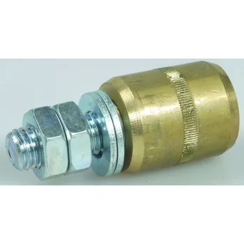 brána IBFM Kladka vodící na posuvnou bránu mosazná