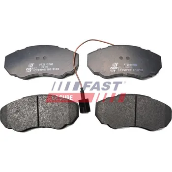 Brzdová destička Sada brzdových destiček, kotoučová brzda FAST FT29107HD
