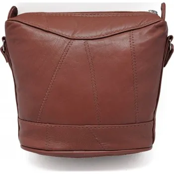 Kabelka Sikora Dámská kožená kabelka SIK hnědá