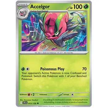 Sběratelská karetní hra Pokémon TCG Accelgor 013/159