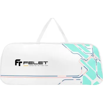 Sportovní taška Taška na rakety Felet Single Bag FT 3.0 White/Tiffany