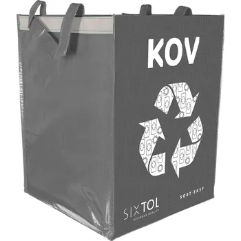 Odpadkový koš Taška na tříděný odpad - kov 36l