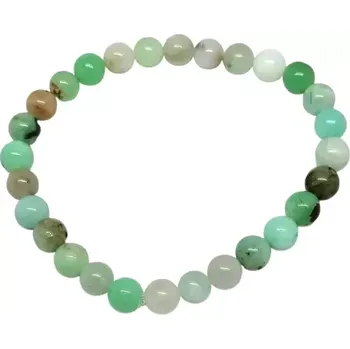 Náramek Chryzopras, náramek 6 mm B kvalita
