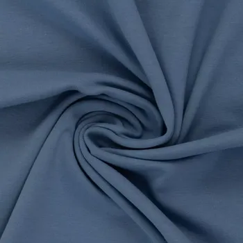 Piké, bavlněný úplet STAROMODRÁ (E) (Jarní kolekce LIMITKA 2025)